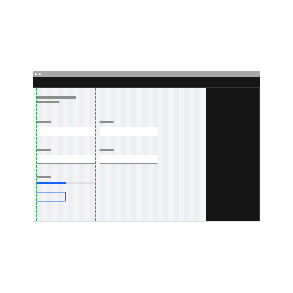 Do keep a width within six columns.